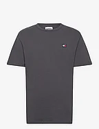 TJM CLSC TOMMY XS BADGE TEE - NEW CHARCOAL