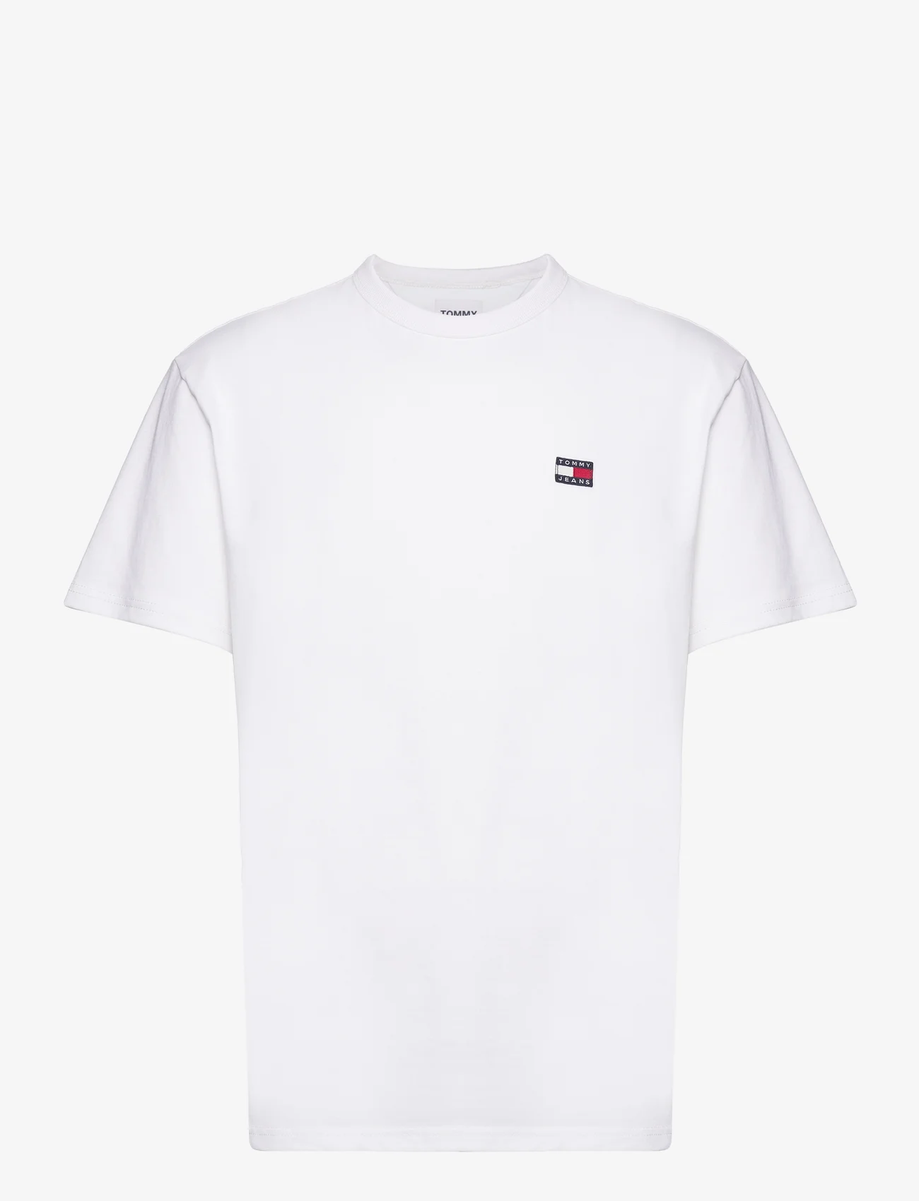 Tommy Jeans - TJM CLSC TOMMY XS BADGE TEE - alhaisimmat hinnat - white - 0