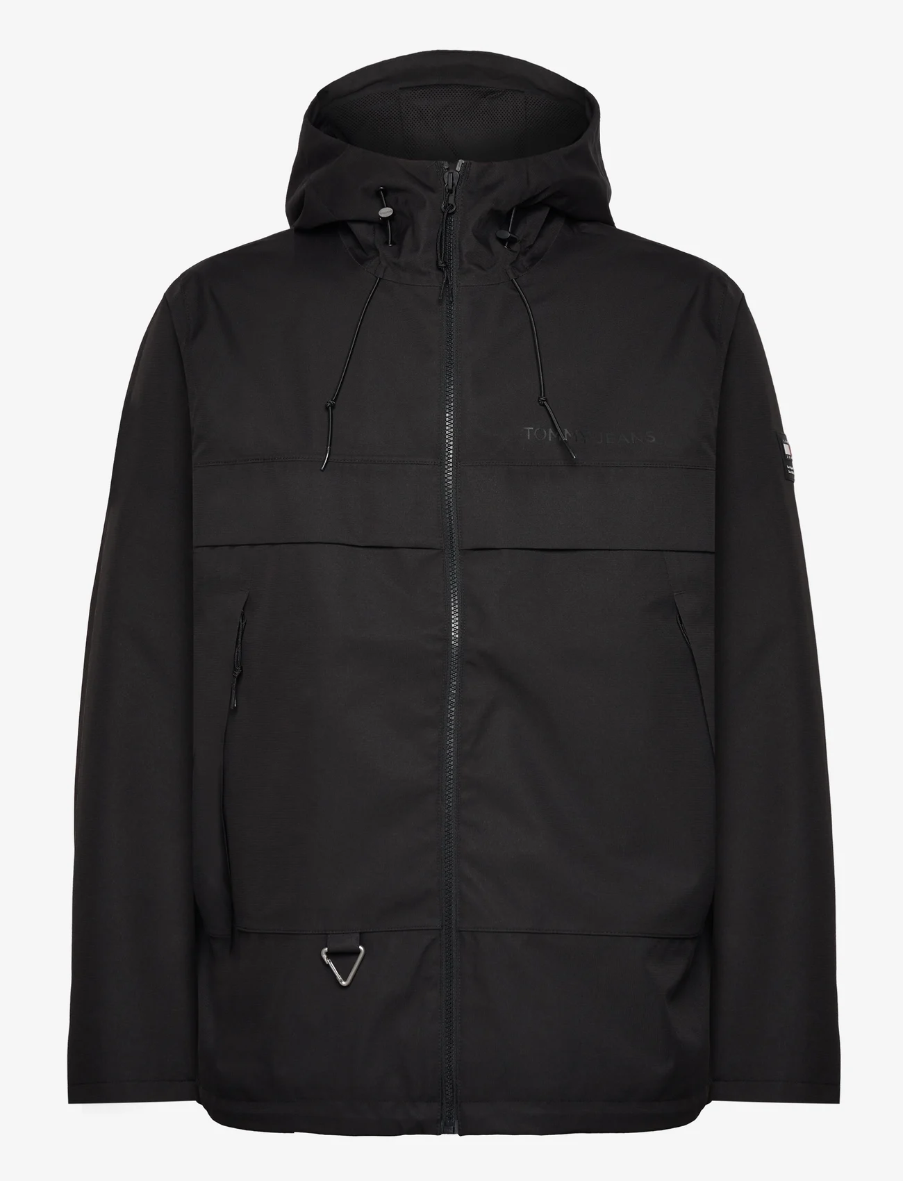 Tommy Jeans - TJM TECH OUTDOOR CHICAGO EXT - kevättakit - black - 0