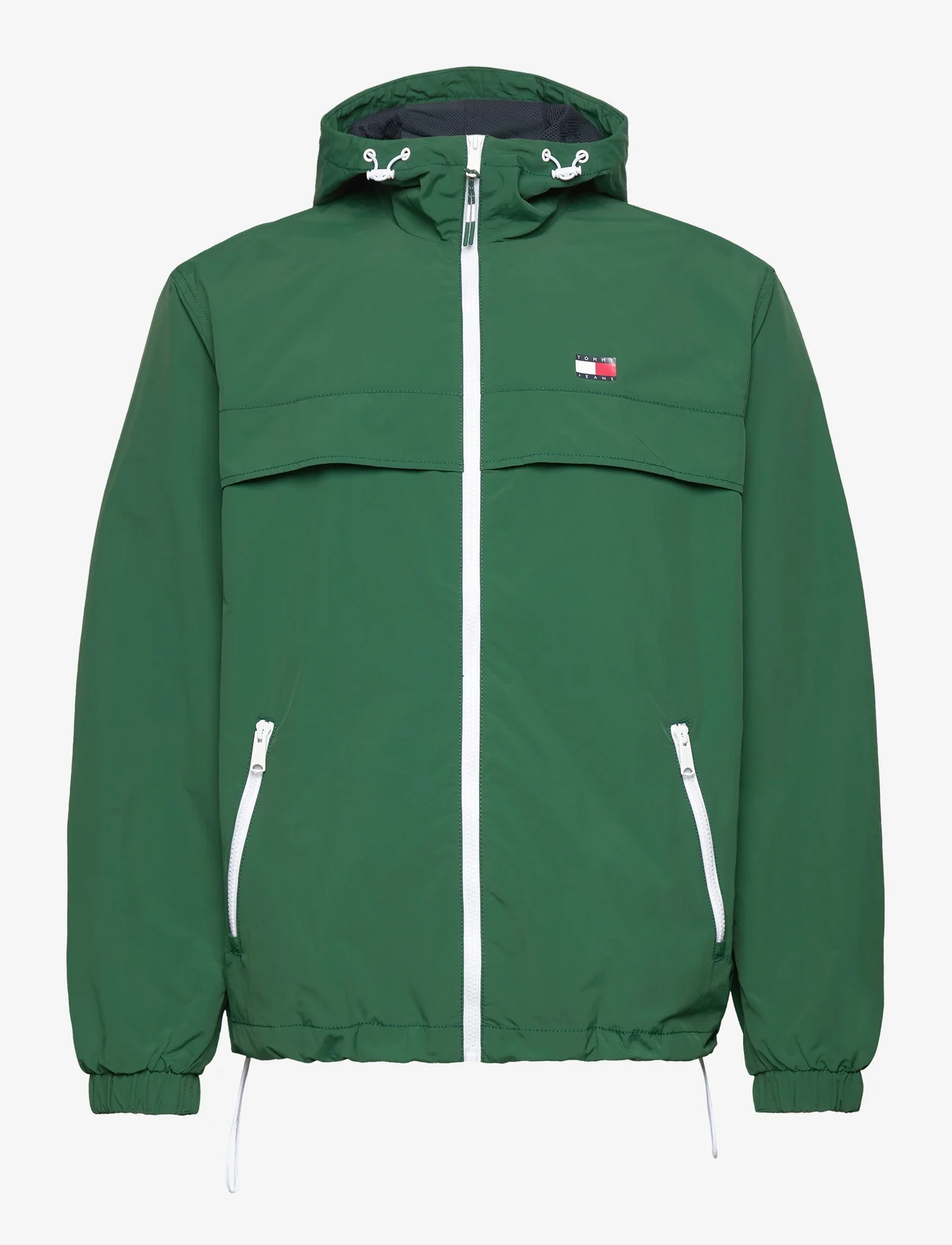 Tommy Jeans - TJM CHICAGO WINDBREAKER EXT - pavasara jakas - court green - 0