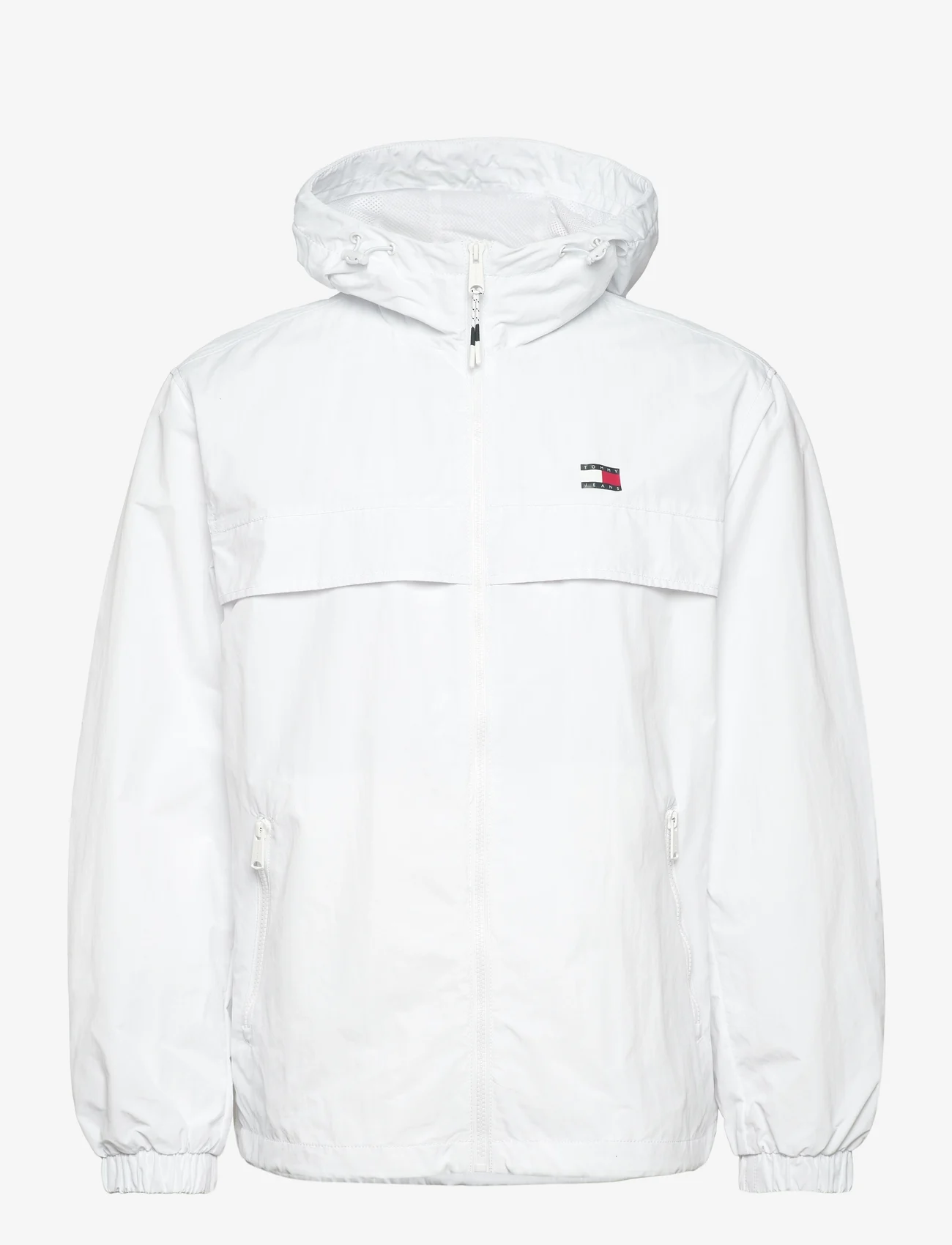Tommy Jeans - TJM CHICAGO WINDBREAKER EXT - spring jackets - white - 0