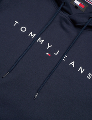 Tommy Jeans - TJM REG LINEAR LOGO HOODIE EXT - hettegensere - dark night navy - 2