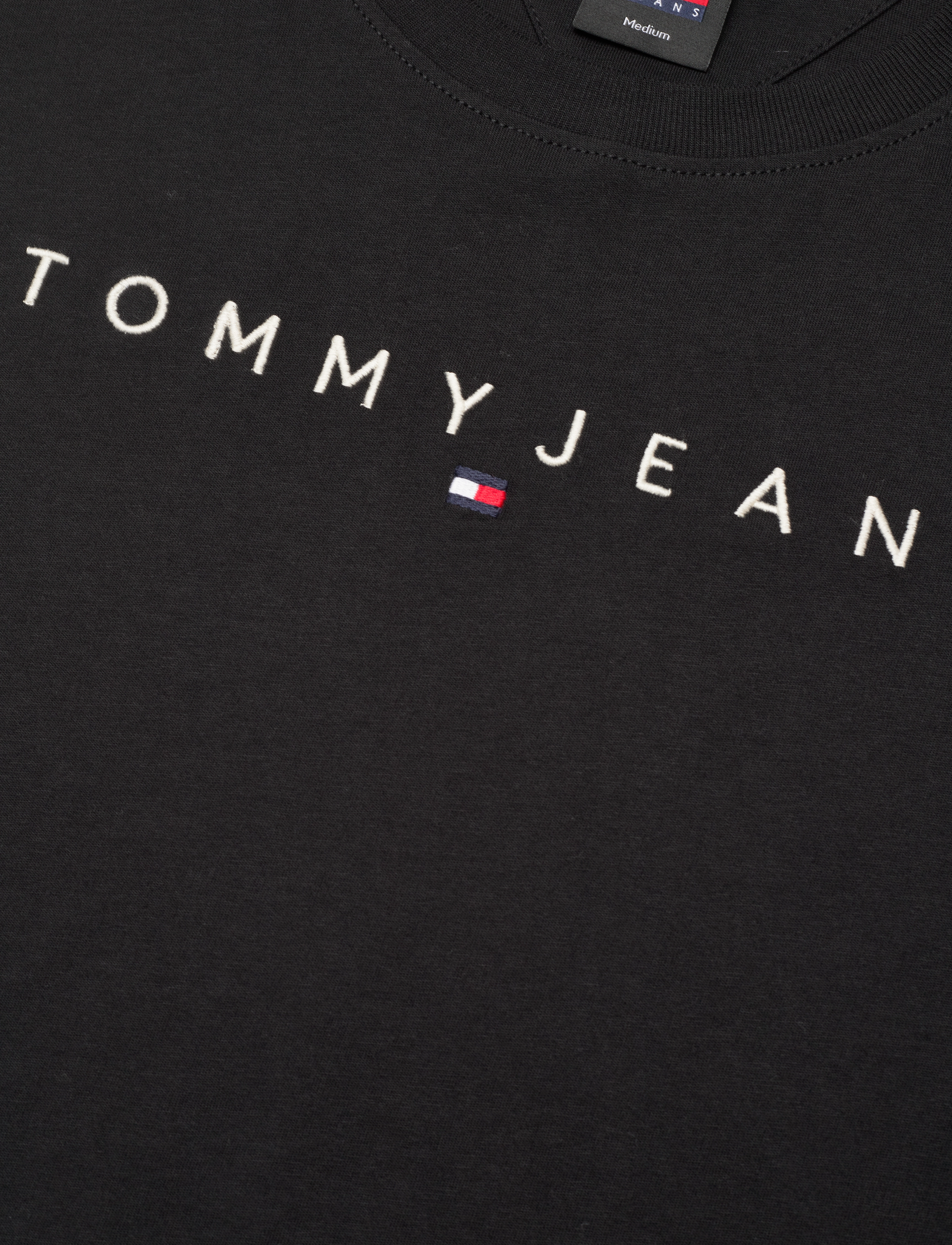 Tommy Jeans - TJM REG LINEAR LOGO TEE EXT - black - 2