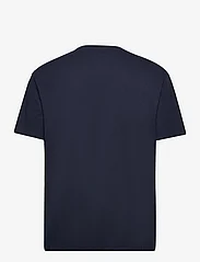 Tommy Jeans - TJM REG LINEAR LOGO TEE EXT - kortärmade t-shirts - dark night navy - 1