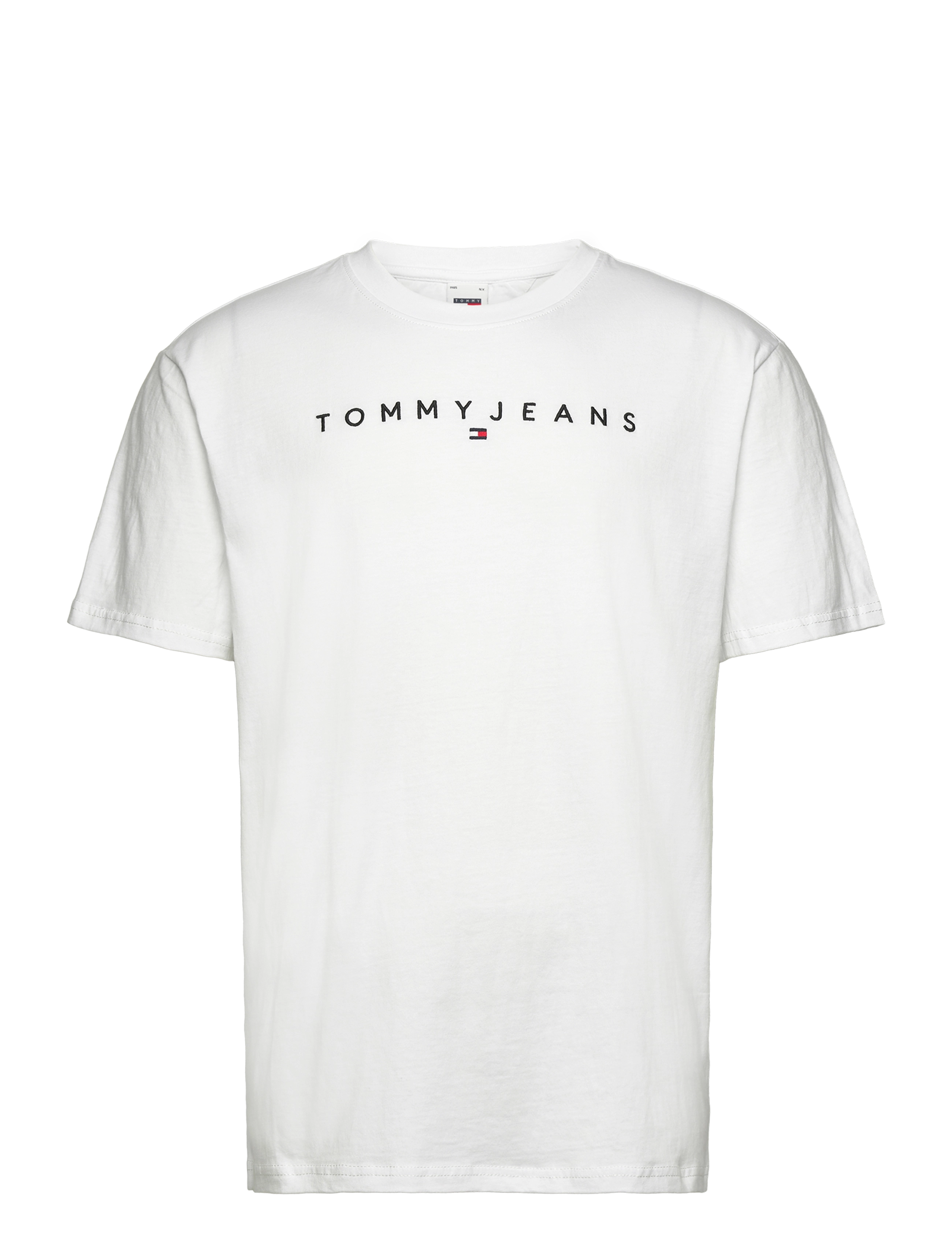 TJM REG LINEAR LOGO TEE EXT - WHITE