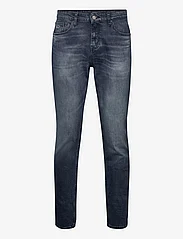 Tommy Jeans - RYAN RGLR STRGHT AH5168 - regular piegriezuma džinsa bikses - denim dark - 0