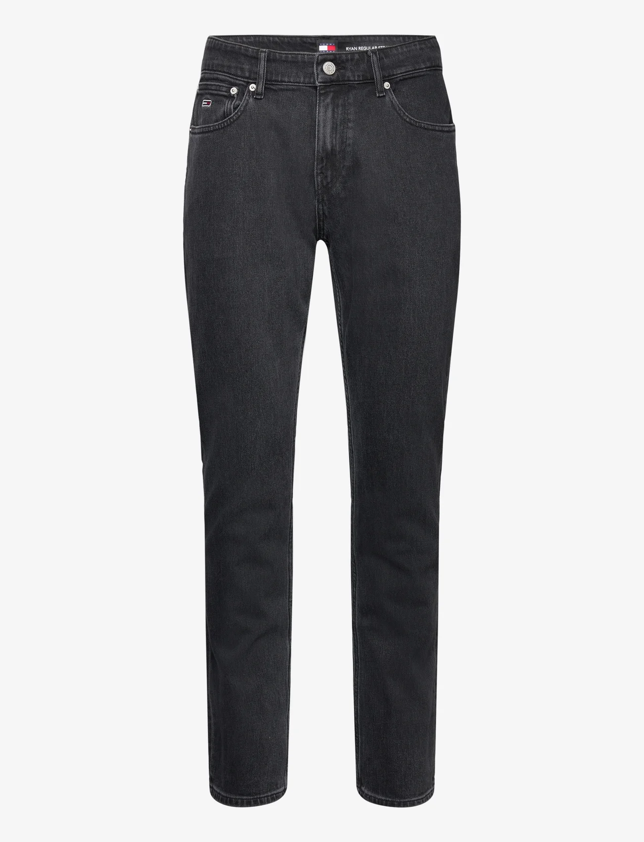 Tommy Jeans - RYAN RGLR STRGHT  CG4181 - regular piegriezuma džinsa bikses - denim black - 0