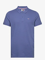 Tommy Jeans - TJM SLIM PLACKET POLO EXT - short-sleeved polos - charmed - 0