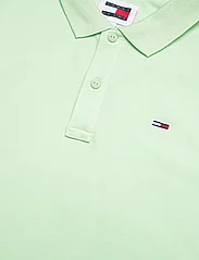 Tommy Jeans - TJM SLIM PLACKET POLO EXT - short-sleeved polos - opal green - 2