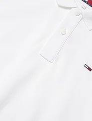 Tommy Jeans - TJM SLIM PLACKET POLO EXT - short-sleeved polos - white - 2