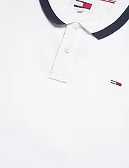 Tommy Jeans - TJM REG SOLID TIPPED POLO - lühikeste varrukatega polod - white - 2