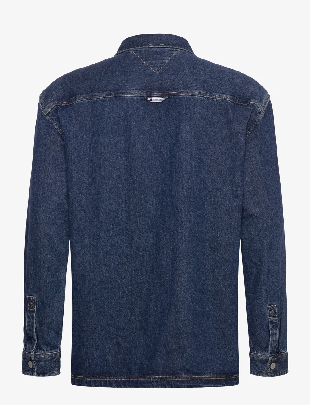 Tommy Jeans - TJM ESSENTIAL DENIM OVERSHIRT - denimskjorter - mid indigo - 1