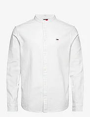 Tommy Jeans - TJM REG MAO FLANNEL SHIRT - casual skjortor - white - 0