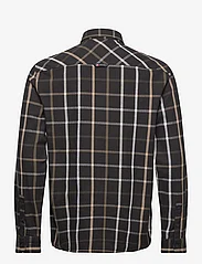 Tommy Jeans - TJM REG CHECK FLANNEL SHIRT - ternede skjorter - black check - 1