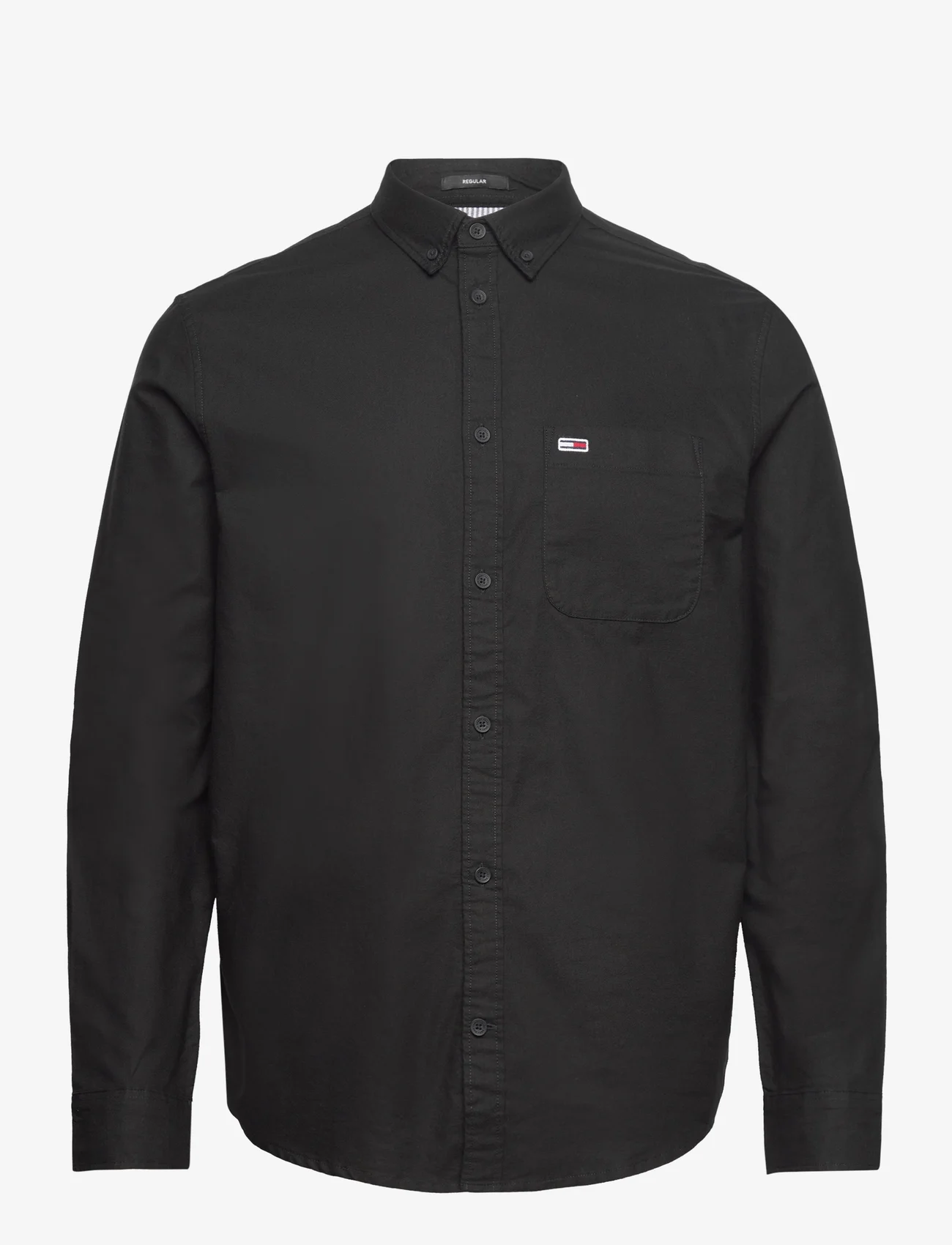 Tommy Jeans - TJM REG OXFORD SHIRT - oxford skjorter - black - 0