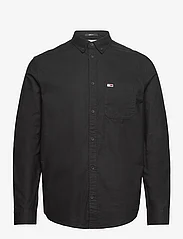 Tommy Jeans - TJM REG OXFORD SHIRT - oxford overhemden - black - 0