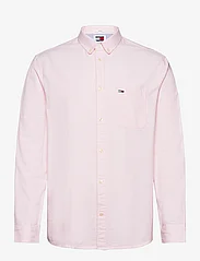 Tommy Jeans - TJM REG OXFORD SHIRT - oxford stila krekli - pink crystal - 0