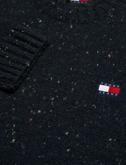 Tommy Jeans - TJM REG MULTI NEPS SWEATER - megztiniai su apvalios formos apykakle - dark night navy - 2