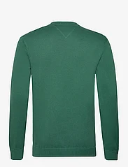Tommy Jeans - TJM SLIM ESSNTLS C-NECK SWEATER - knitted round necks - court green - 1