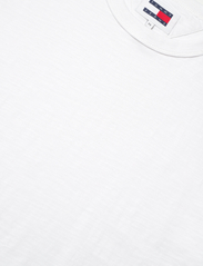 Tommy Jeans - TJM SLIM SLUB TEE - basic t-shirts - white - 2
