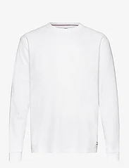 Tommy Jeans - TJM REG LS WAFFLE TEE - marškinėliai ilgomis rankovėmis - white - 0