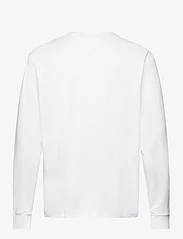 Tommy Jeans - TJM REG LS WAFFLE TEE - long-sleeved t-shirts - white - 1