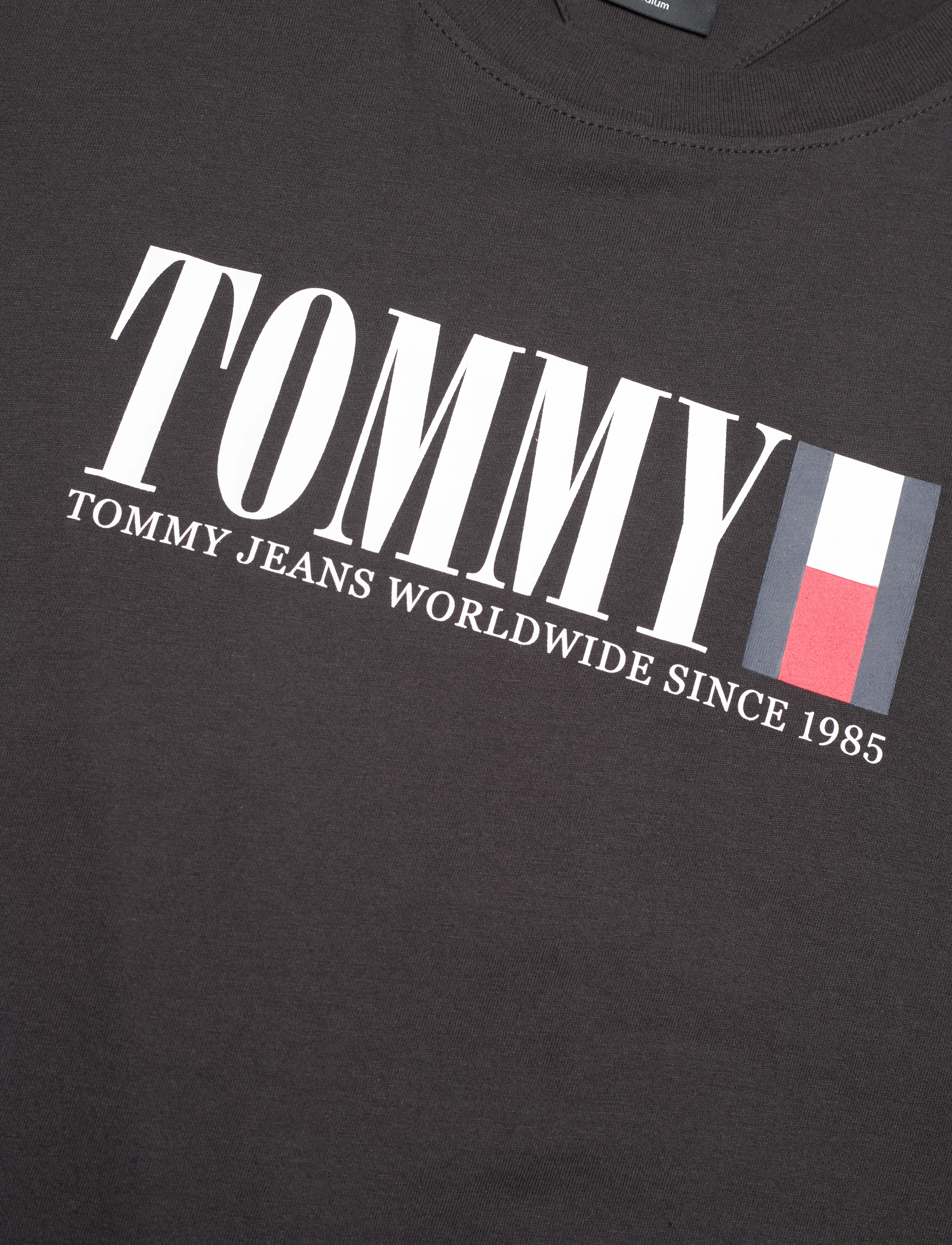 Tommy Jeans - TJM REG TOMMY DNA FLAG TEE EXT - black - 2