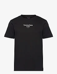 Tommy Jeans - TJM SLIM  TJ  85 ENTRY TEE EXT - short-sleeved t-shirts - black - 0
