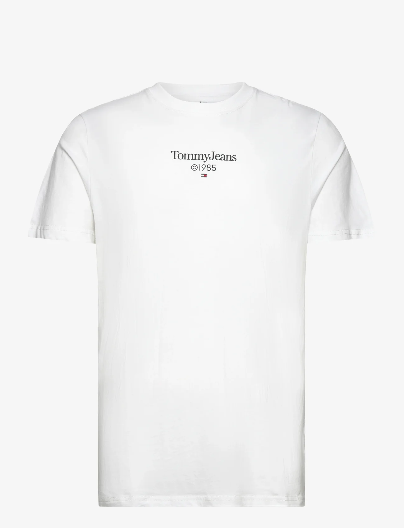 Tommy Jeans - TJM SLIM  TJ  85 ENTRY TEE EXT - najniższe ceny - white - 0