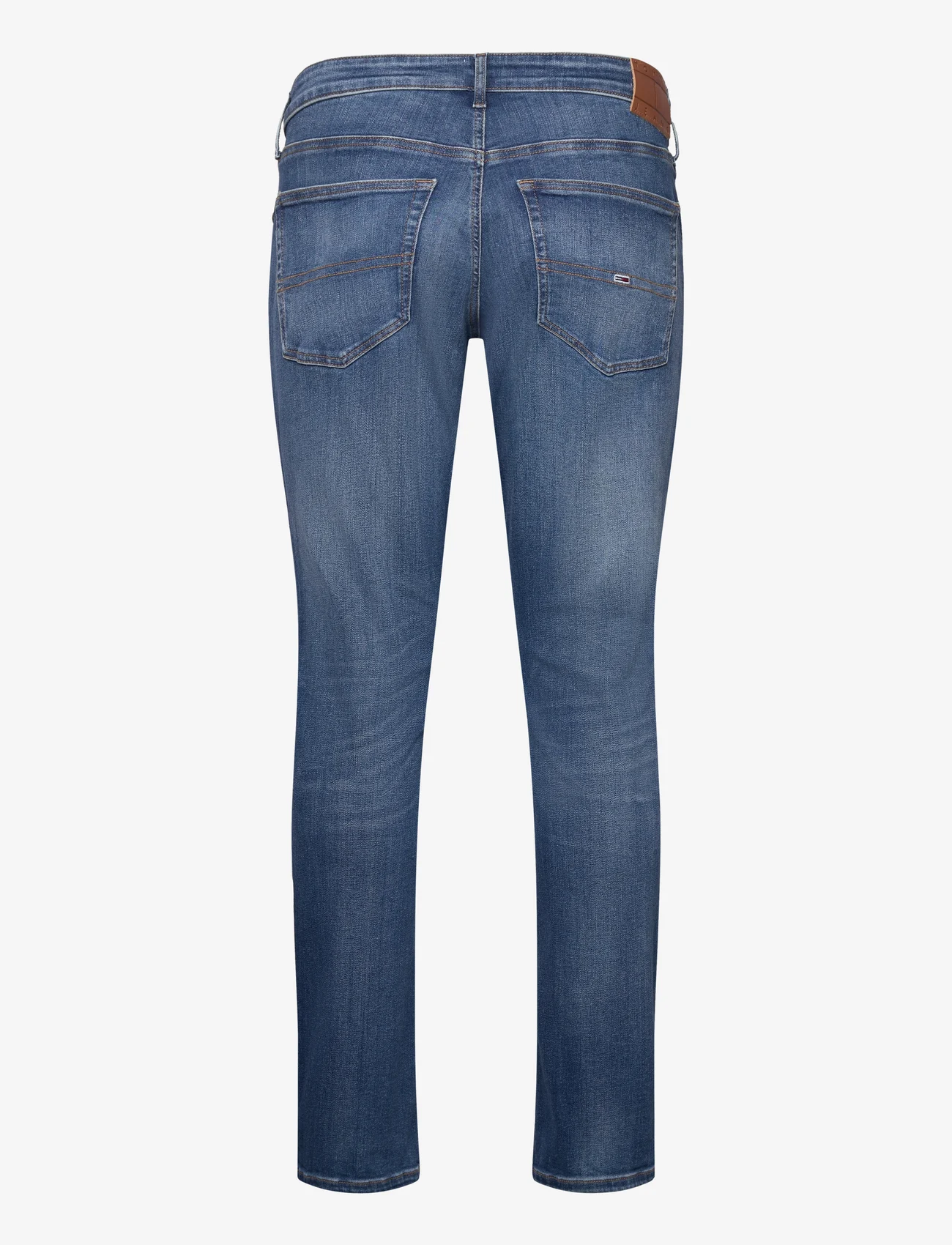 Tommy Jeans - SCANTON SLIM BH1233 - džinsa bikses ar tievām starām - denim medium - 1