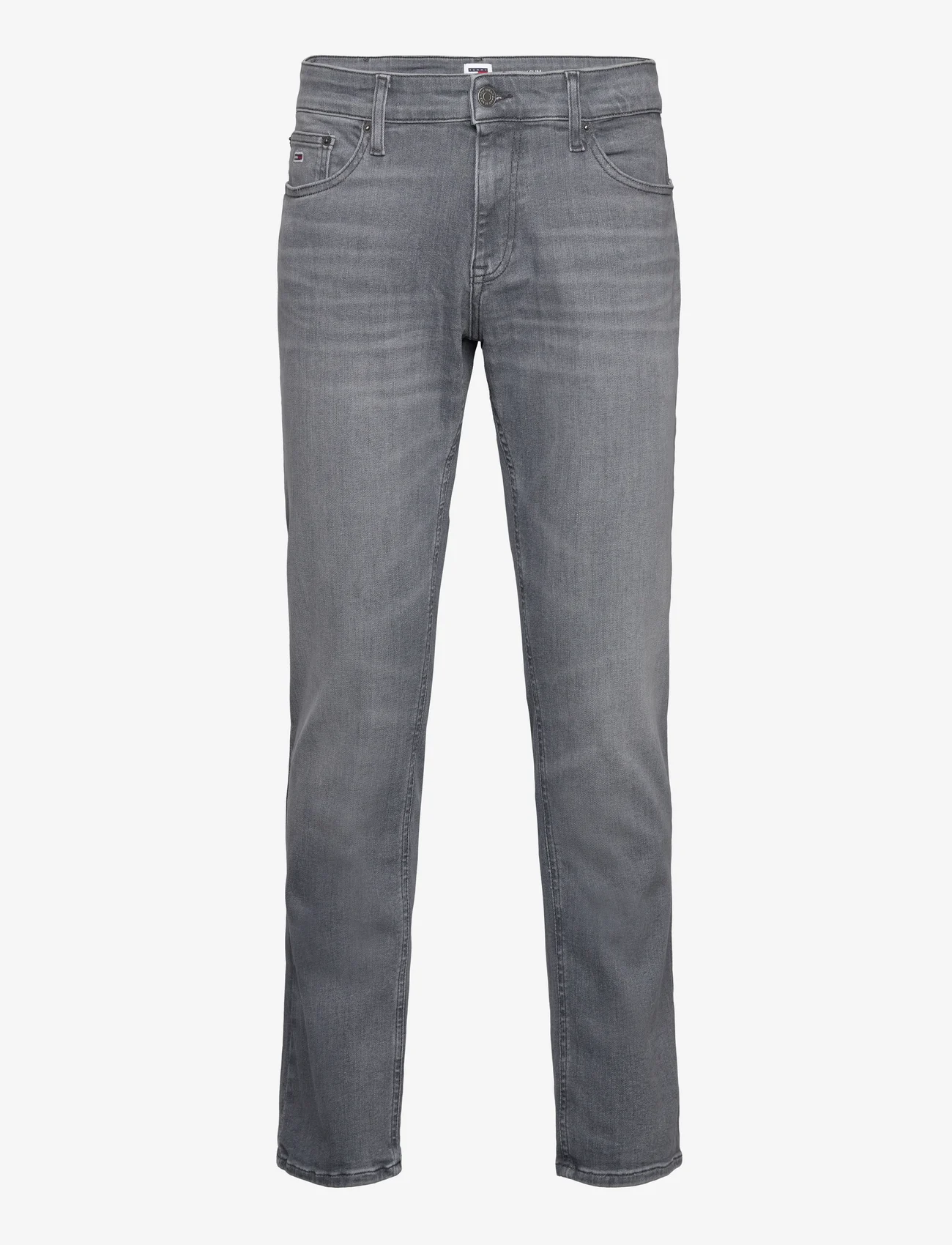 Tommy Jeans - SCANTON SLIM BH1273 - džinsa bikses ar tievām starām - denim black - 0