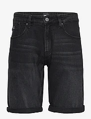 Tommy Jeans - RONNIE SHORT BH0188 - farkkushortsit - denim black - 0