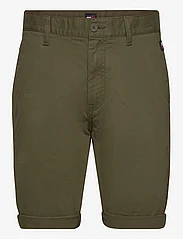 Tommy Jeans - TJM SCANTON SHORT - „chino“ stiliaus šortai - drab olive green - 0