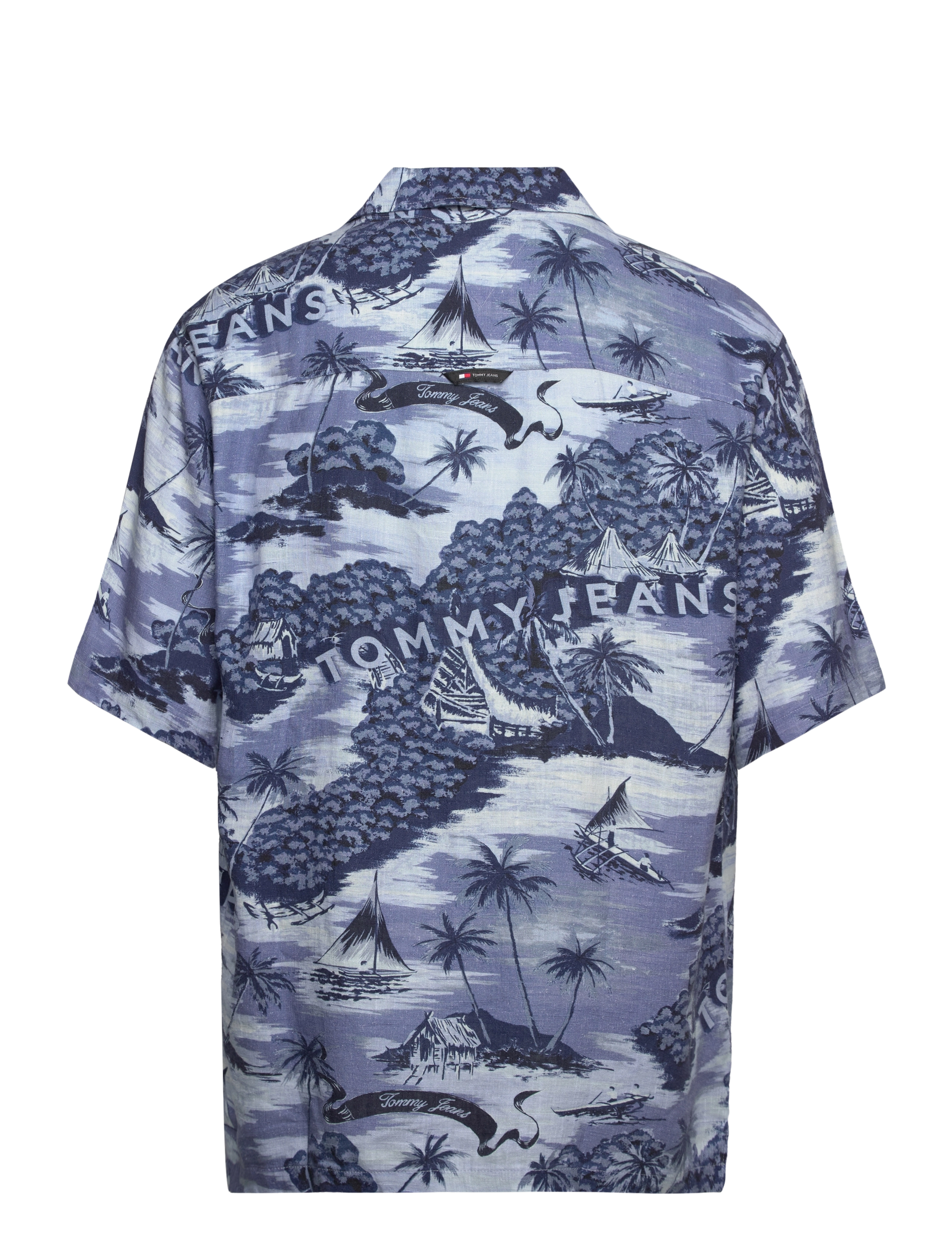 Tommy Jeans - TJM AO HAWAIIAN CAMP SHIRT EXT - hawaiian aop - 1