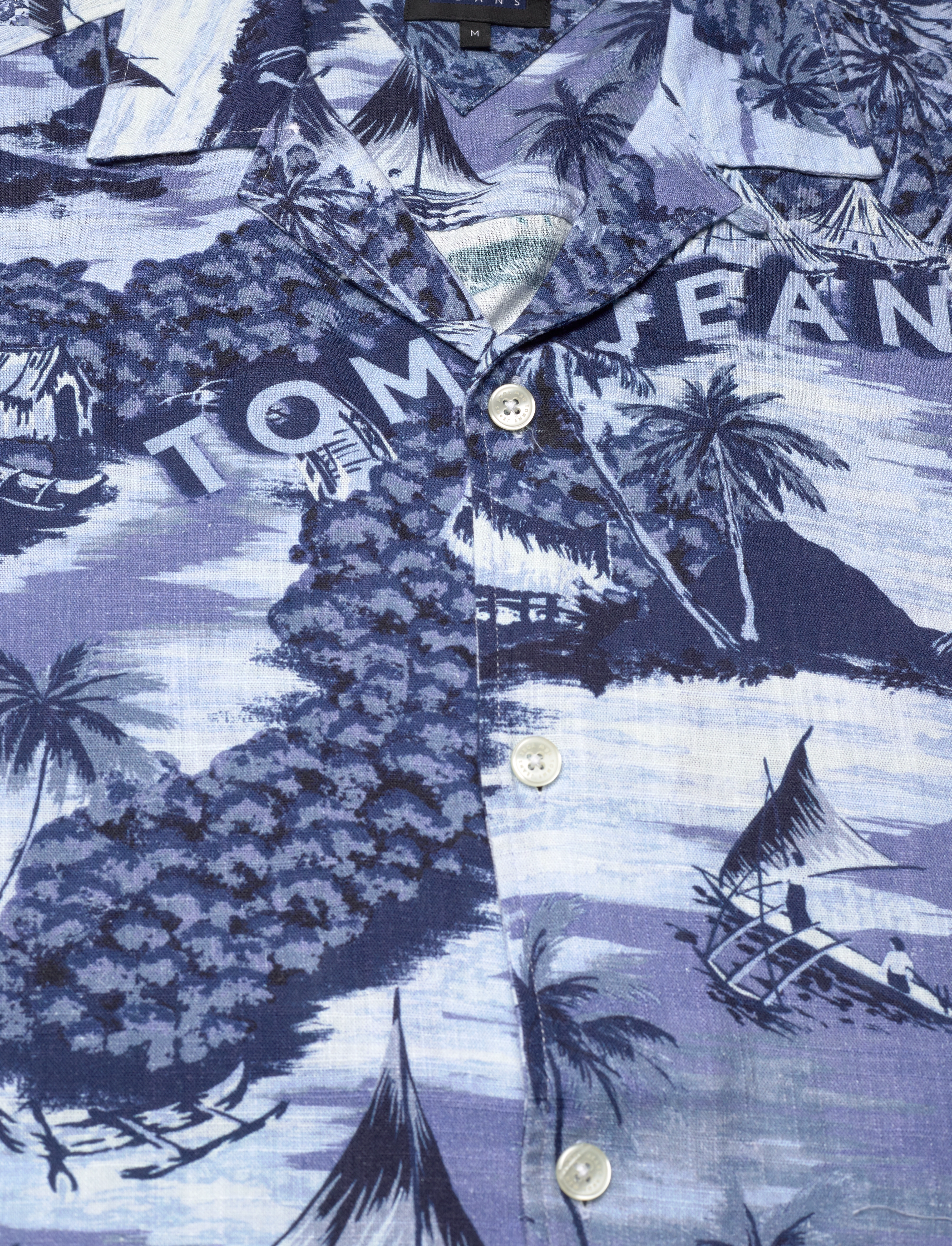 Tommy Jeans - TJM AO HAWAIIAN CAMP SHIRT EXT - hawaiian aop - 2