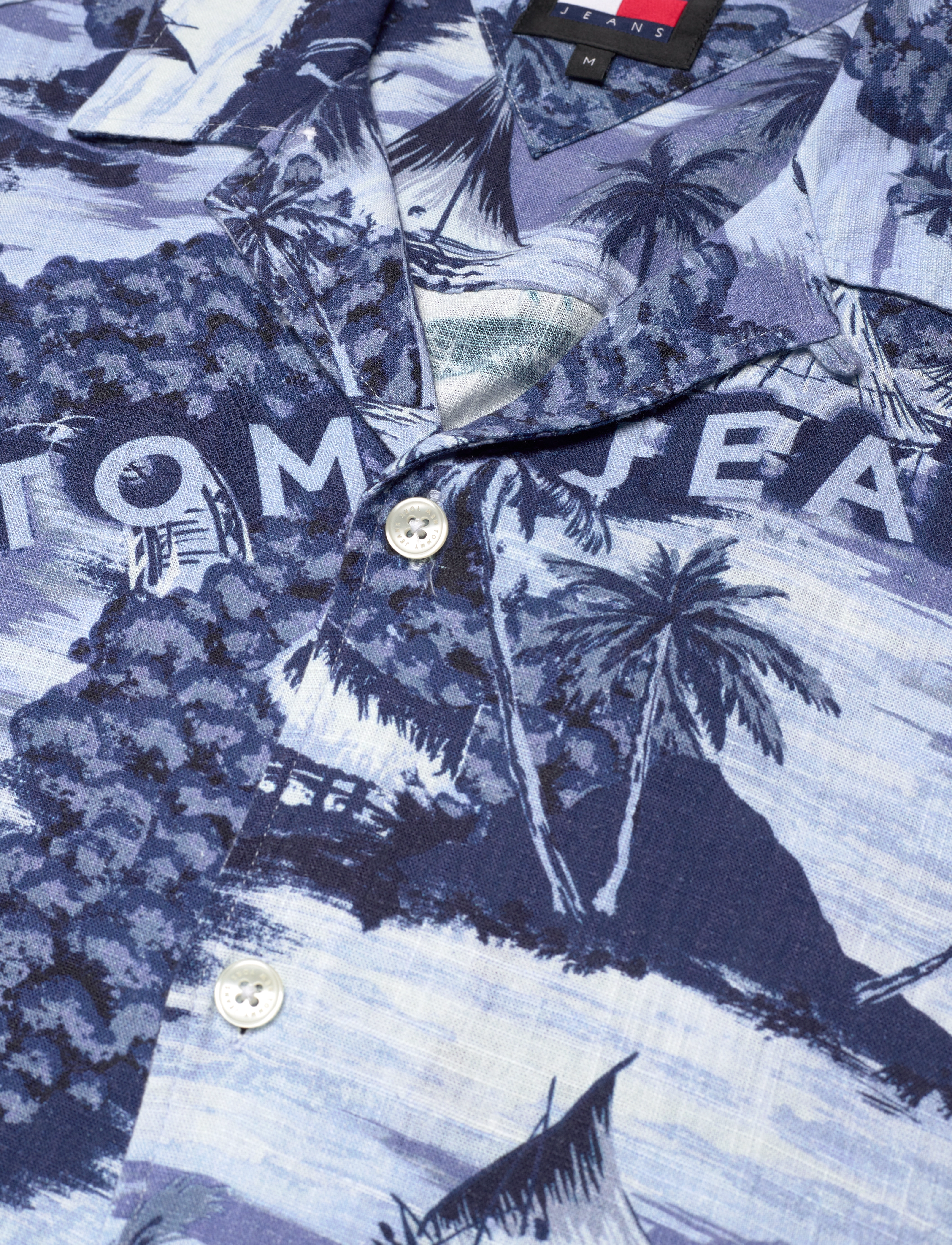 Tommy Jeans - TJM AO HAWAIIAN CAMP SHIRT EXT - hawaiian aop - 3