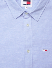 Tommy Jeans - TJM REG LINEN BLEND SHIRT - lininiai marškiniai - moderate blue - 2