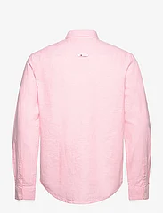 Tommy Jeans - TJM REG LINEN BLEND SHIRT - lininiai marškiniai - tickled pink - 1