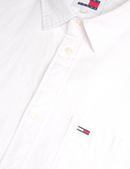 Tommy Jeans - TJM REG LINEN BLEND SHIRT - linen shirts - white - 2