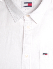 Tommy Jeans - TJM REG LINEN BLEND SHIRT - linen shirts - white - 3