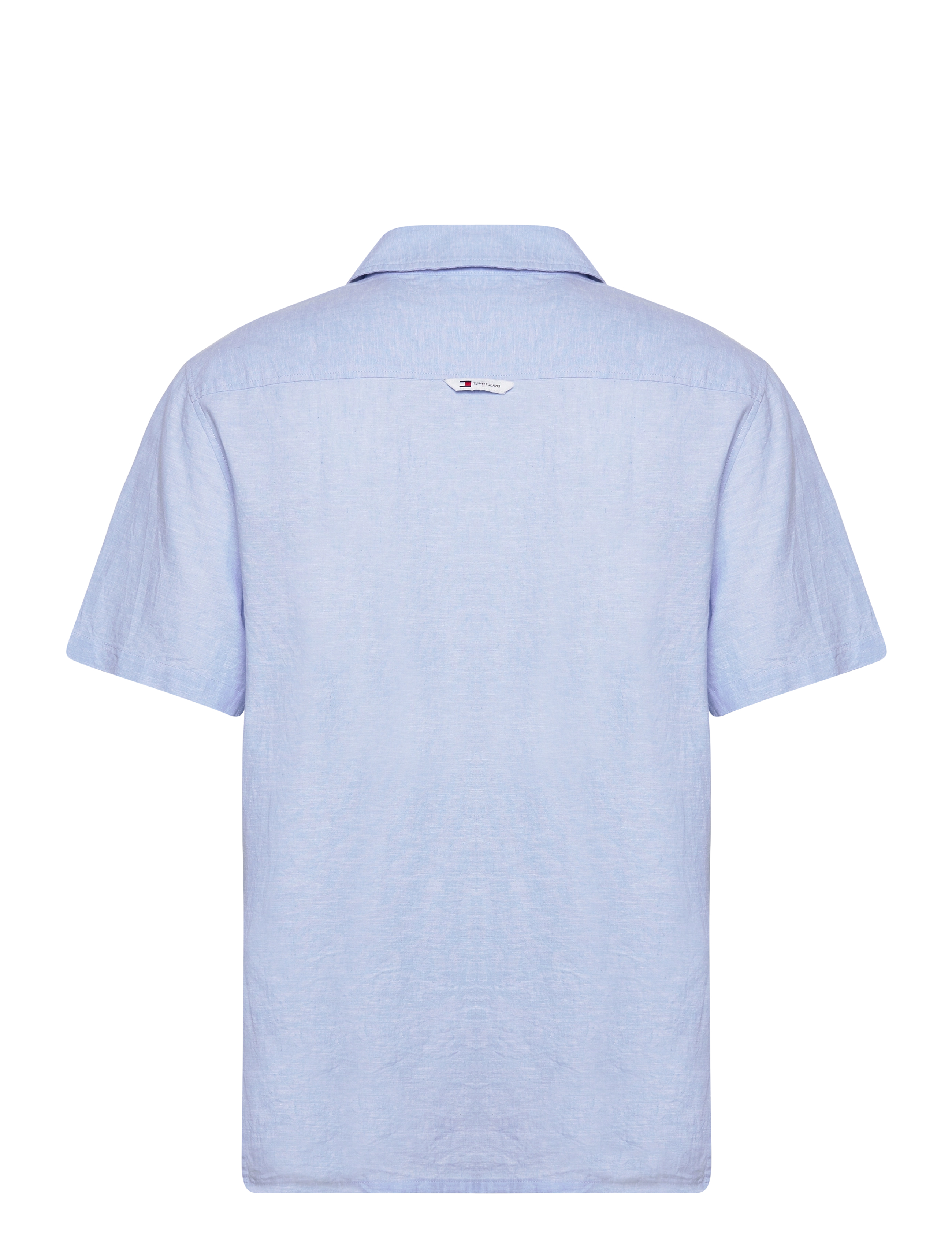 Tommy Jeans - TJM LINEN BLEND CAMP SHIRT EXT - moderate blue - 1