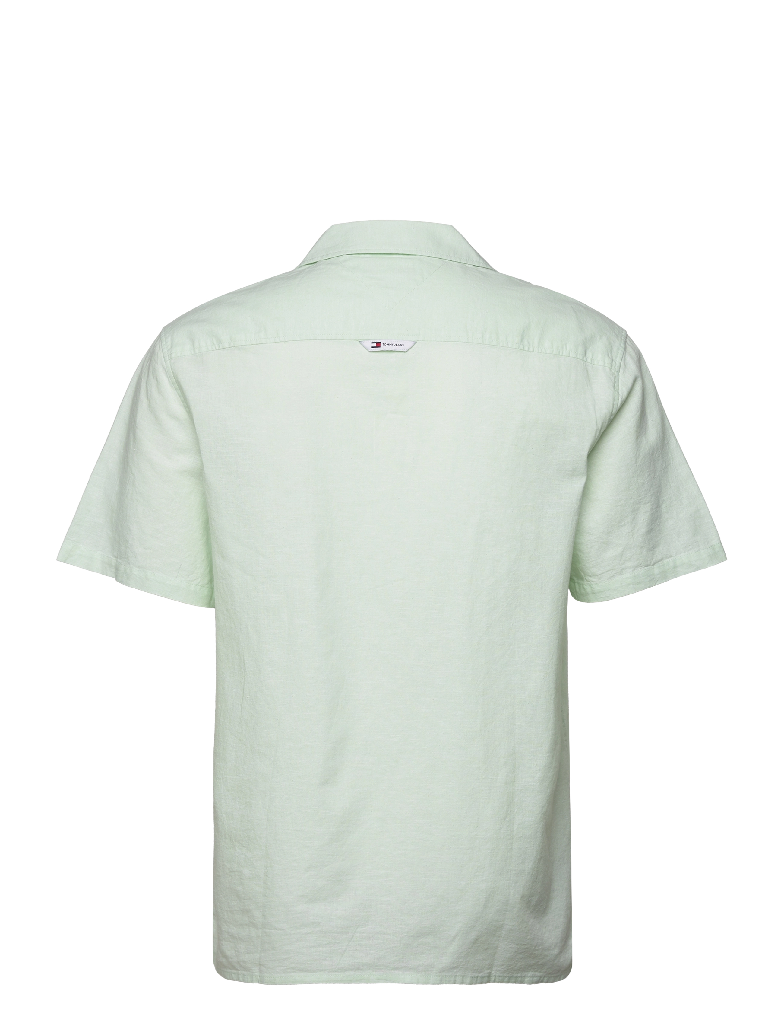 Tommy Jeans - TJM LINEN BLEND CAMP SHIRT EXT - opal green - 1