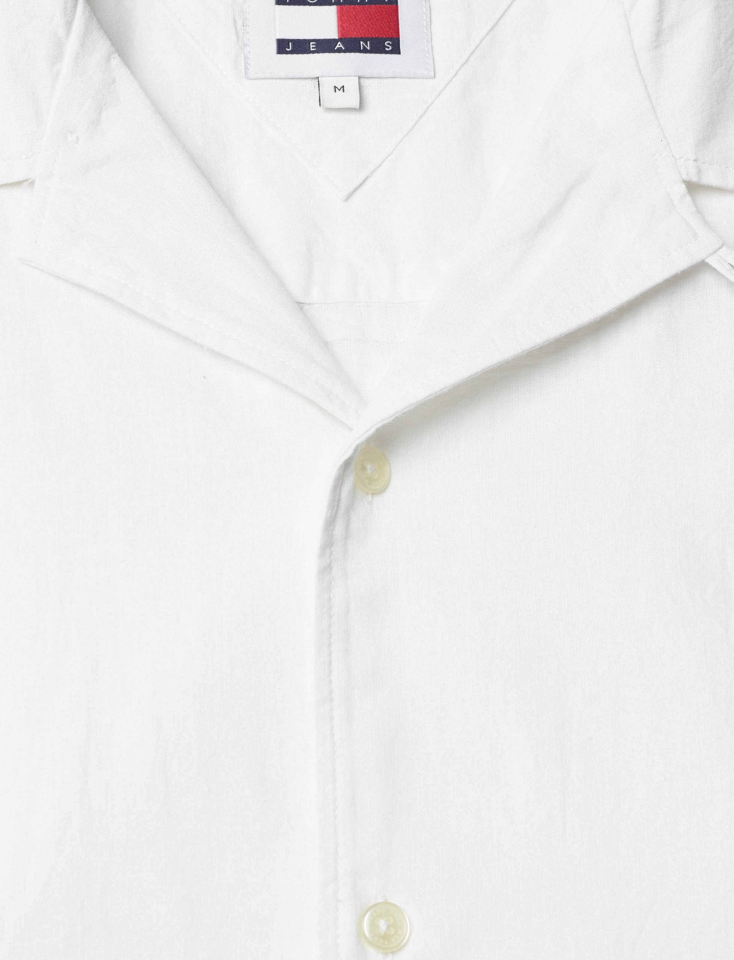 Tommy Jeans - TJM LINEN BLEND CAMP SHIRT EXT - white - 2
