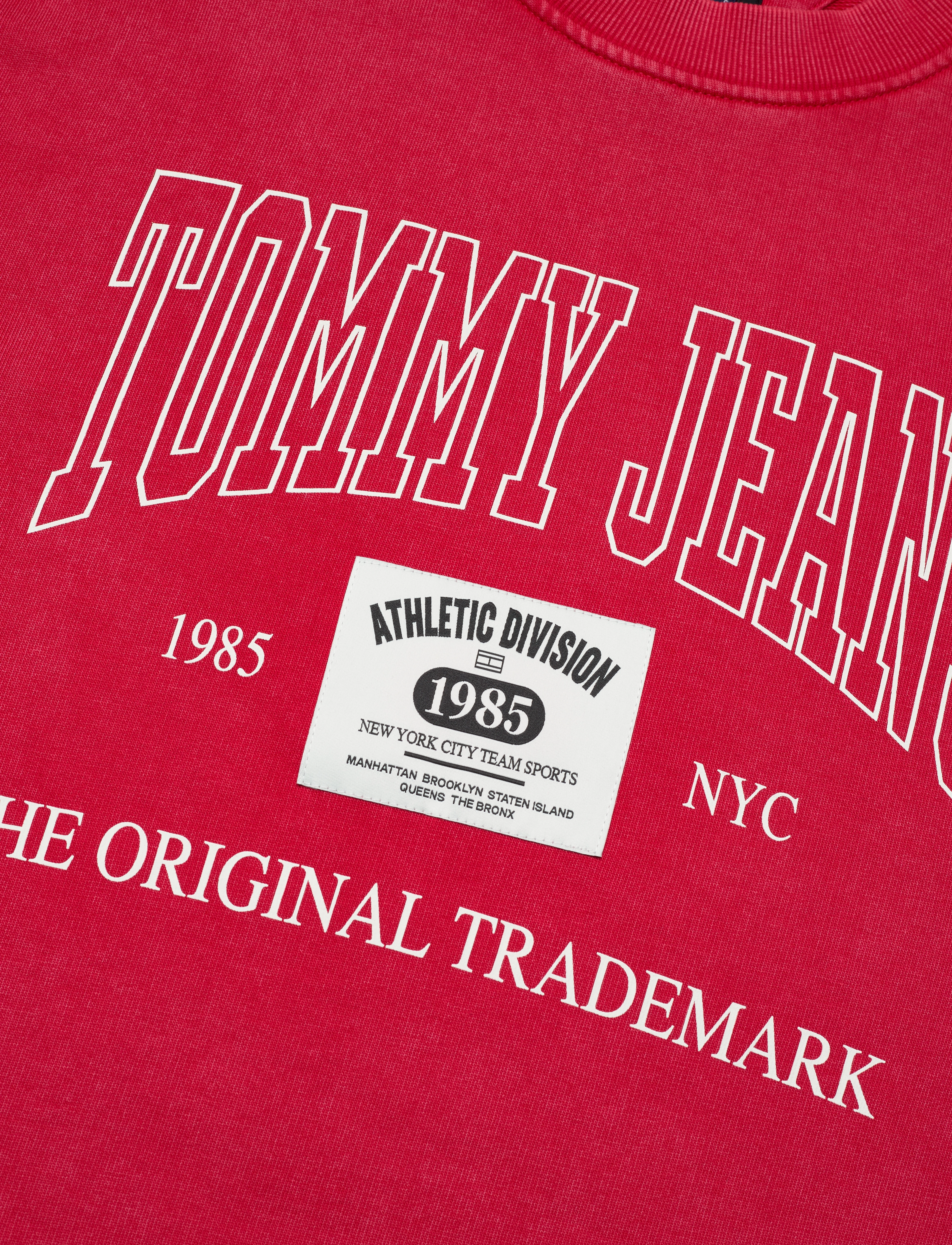 Tommy Jeans - TJM RLX ARCHIVE CREW EXT - shop efter stil - deep crimson - 2