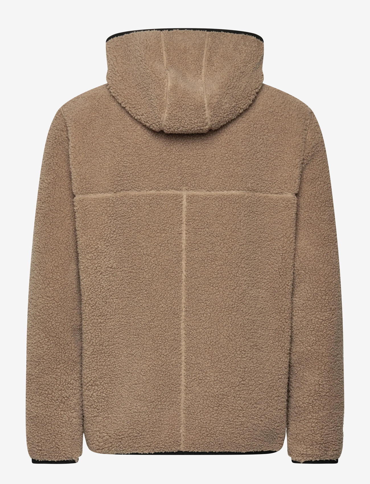 Tommy Jeans - TJM REG BADGE TEDDY ZIP TRU EXT - teddypuserot - coastal taupe - 2