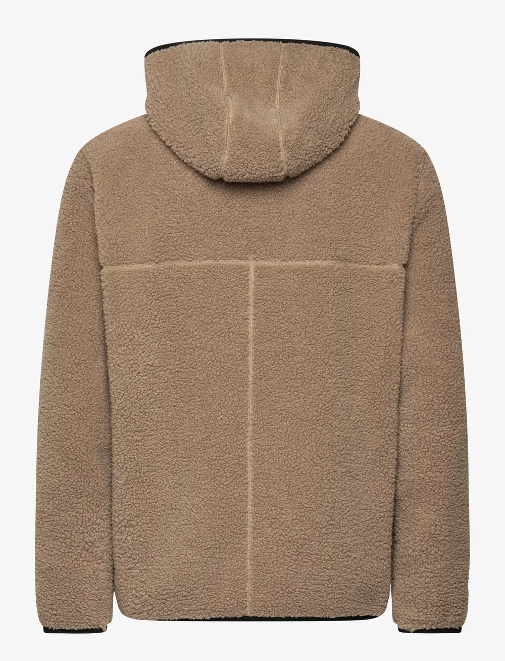 Tommy Jeans - TJM REG BADGE TEDDY ZIP TRU EXT - fleece-pullover - coastal taupe - 2