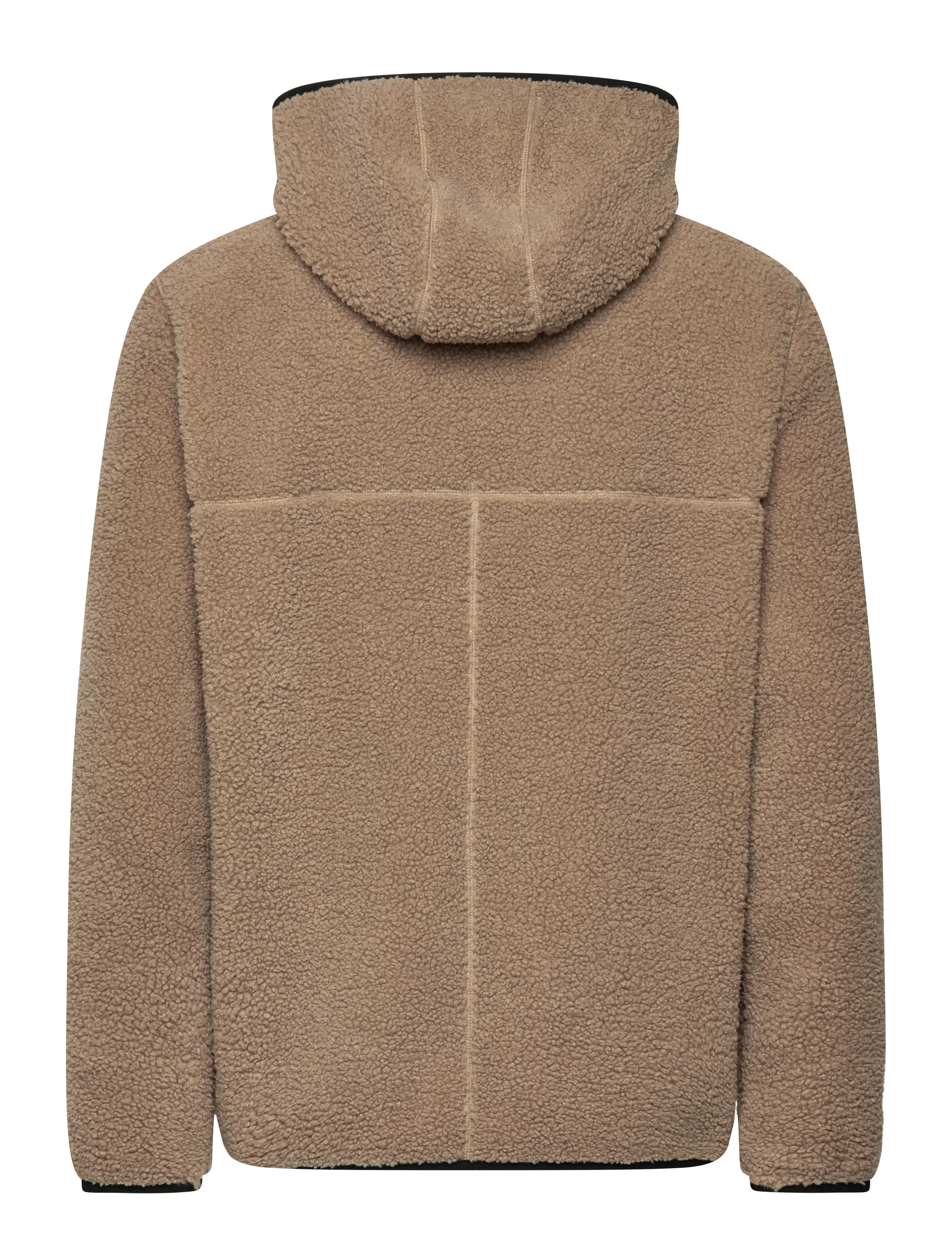 Tommy Jeans - TJM REG BADGE TEDDY ZIP TRU EXT - fleece-pullover - coastal taupe - 2