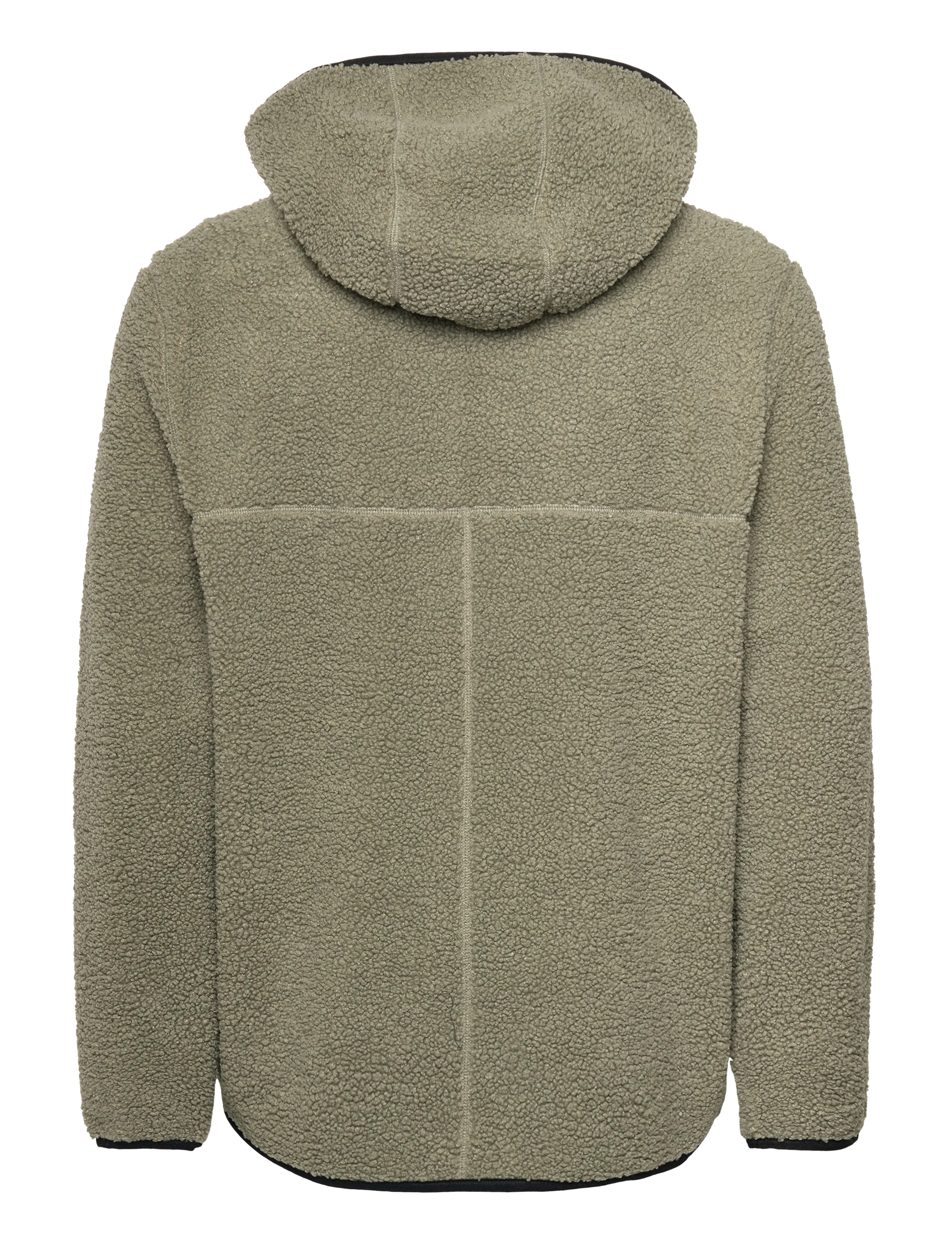 Tommy Jeans - TJM REG BADGE TEDDY ZIP TRU EXT - fleecetrøjer - utility sage - 2