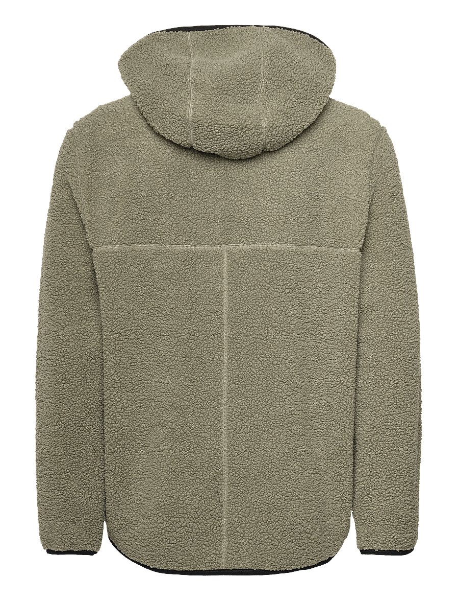 Tommy Jeans - TJM REG BADGE TEDDY ZIP TRU EXT - fleece-pullover - utility sage - 2