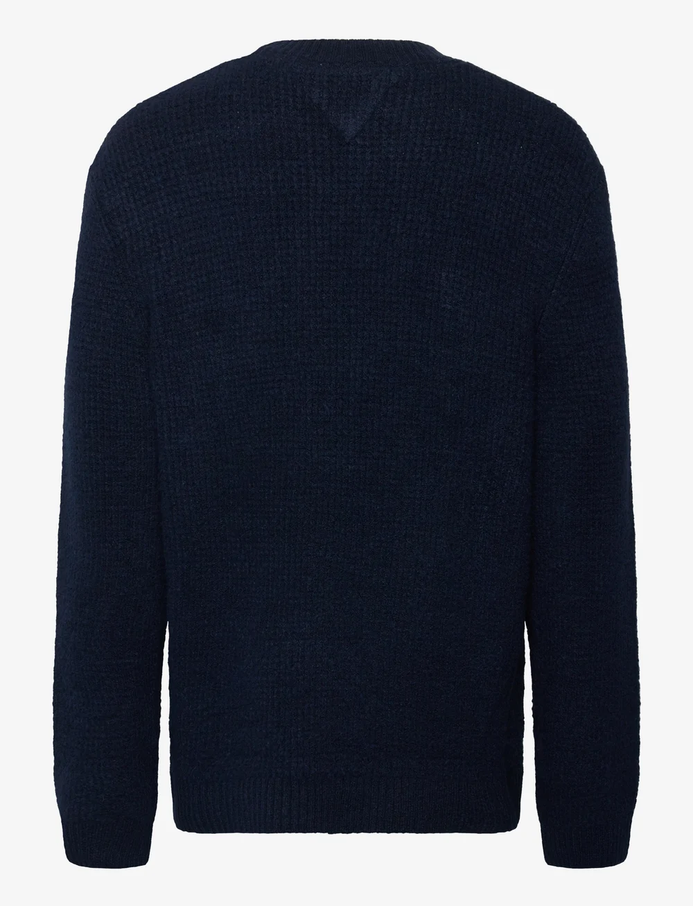 Tommy Jeans - TJM REG WAFFLE SWEATER - round necks - dark night navy melange - 1